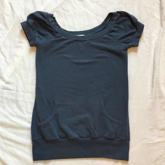 VTG 90s Forever 21 Short Sleeve Sweatshirt, M - Picture 4 of 8